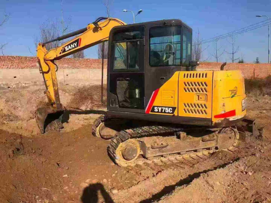 SANY SY75-9 used excavator photo 1