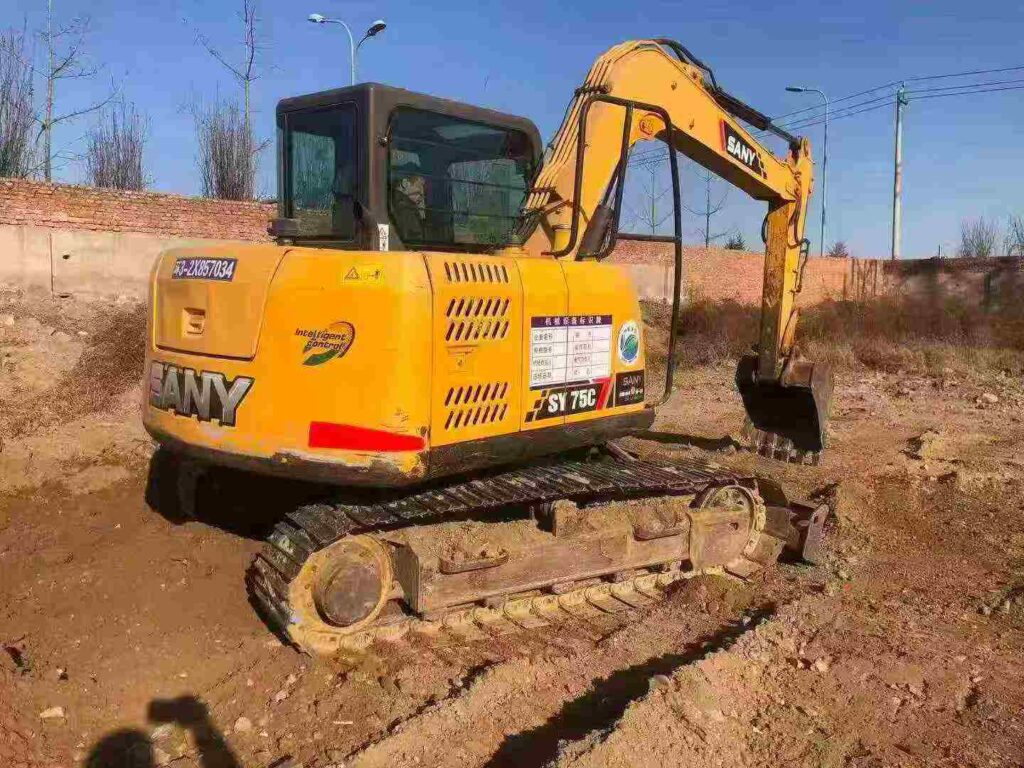 SANY SY75-9 used excavator photo 3
