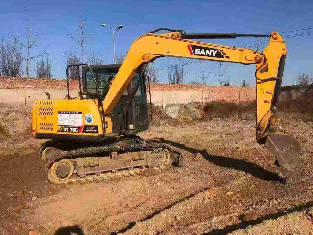 SANY SY75-9 used excavator photo 4