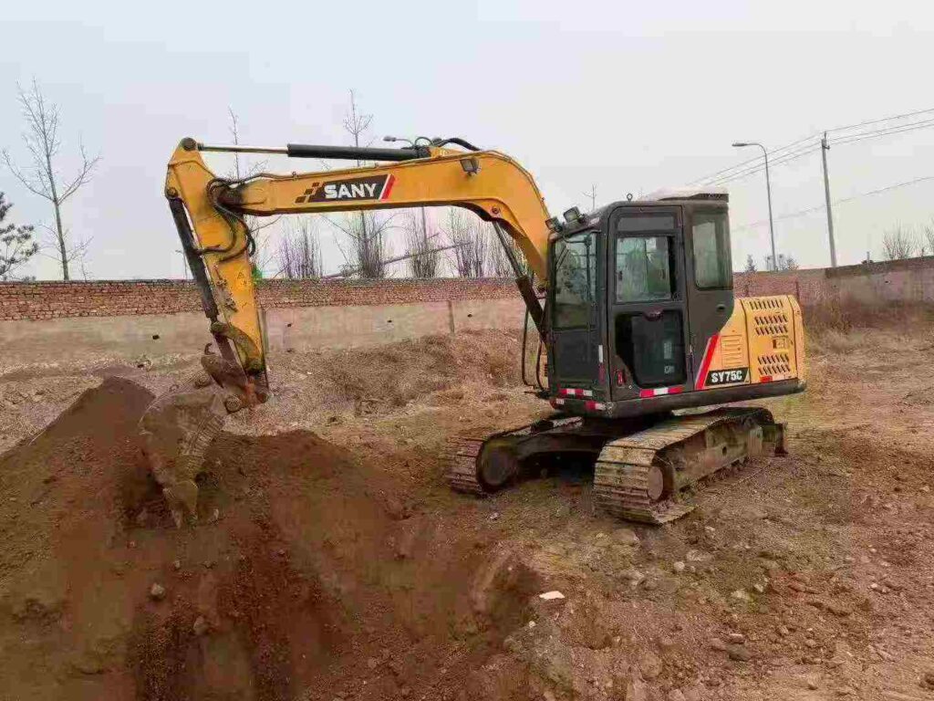 SANY SY75-9 used excavator photo 1