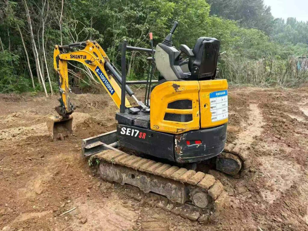 SHANTUI 17-10 used excavator photo 9