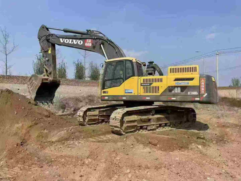 VOLVO EC380 used excavator photo 2