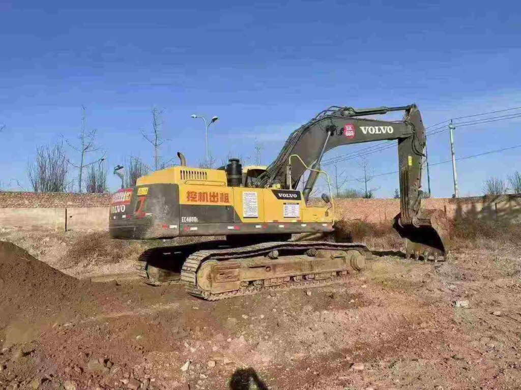 VOLVO EC480 used excavator photo 4