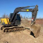 VOLVO EC75DL used excavator photo 2