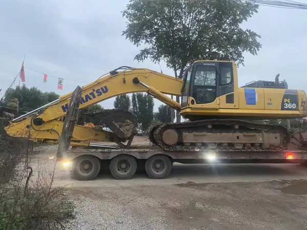 PRIMA used excavator shipment photo 11