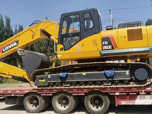PRIMA used excavator shipment photo 12
