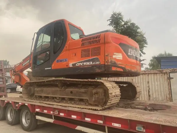 PRIMA used excavator shipment photo 15